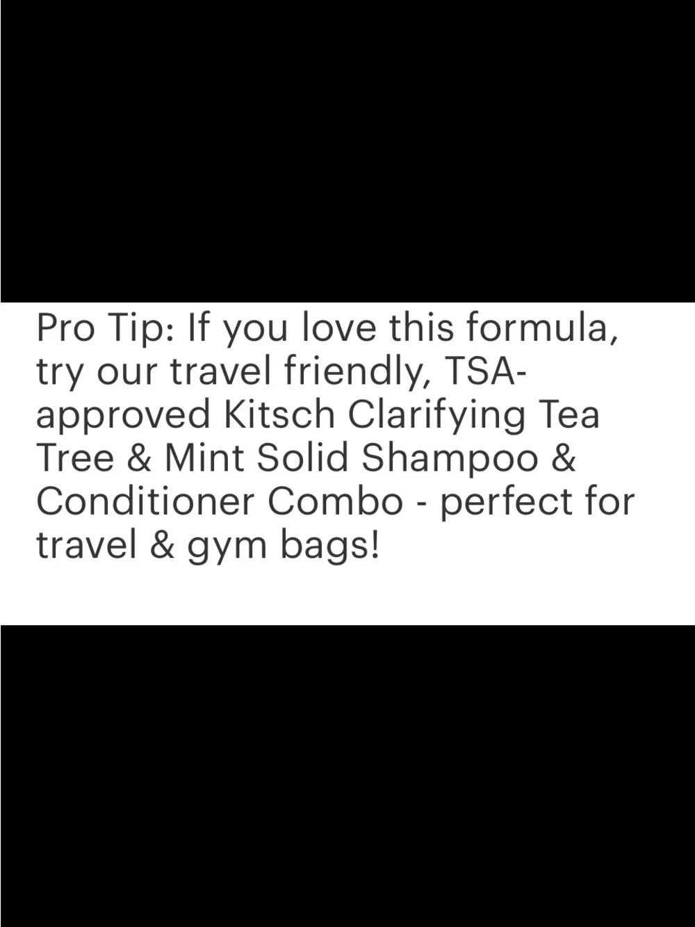 Kitsch Tea Tree & Mint Clarifying Shampoo - Conditioner. Light Green